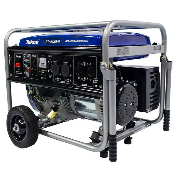 Generador Gasolina 6.0 KVA 4 Tiempos Bivolt GT6500FB TEKNA